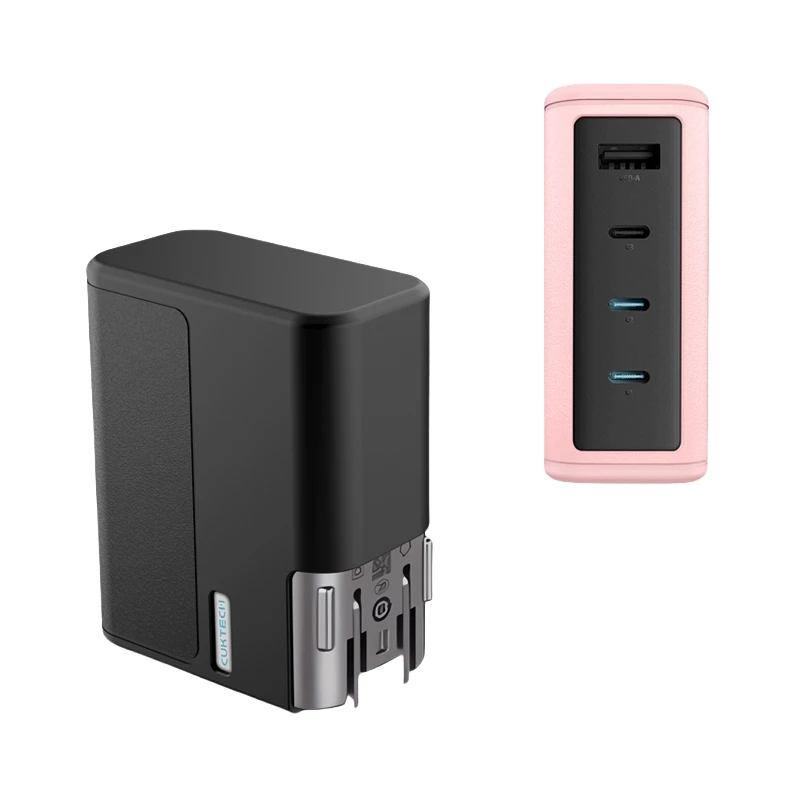 

Silicone Case for CUKTECH GaN 140W Charger Portable Charger Protective Case Travel Carrying Case Storage Bag