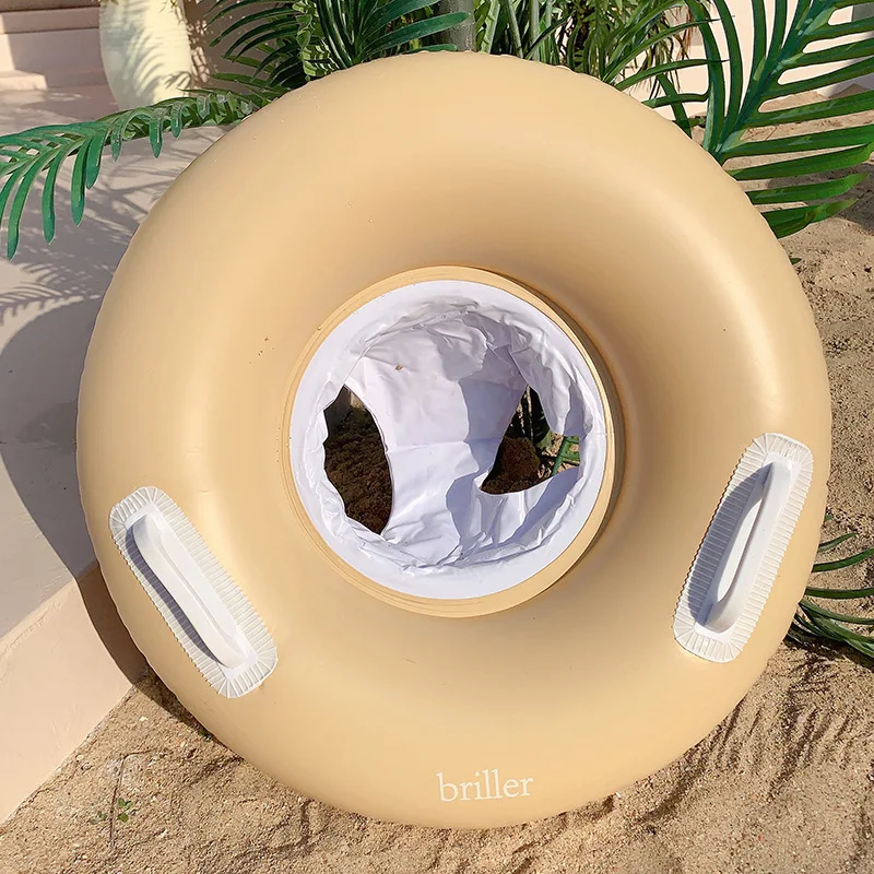 cartoon Baby Swim Ring Tube Swimming Seat Ring with handle For Child Kid SwimCircle Float Pool Bathtub Water Play Equipment Toy