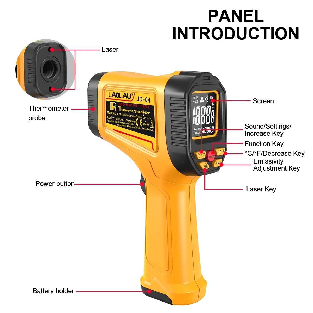 Thumbnail 4 - #40 Trending Infrared Thermometers Right Now