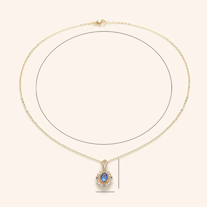 Huitan Charming Purple Cubic Zirconia Necklace for Women Newly Designed Wedding Accessories Fancy Birthday Gift Fashion Jewelry