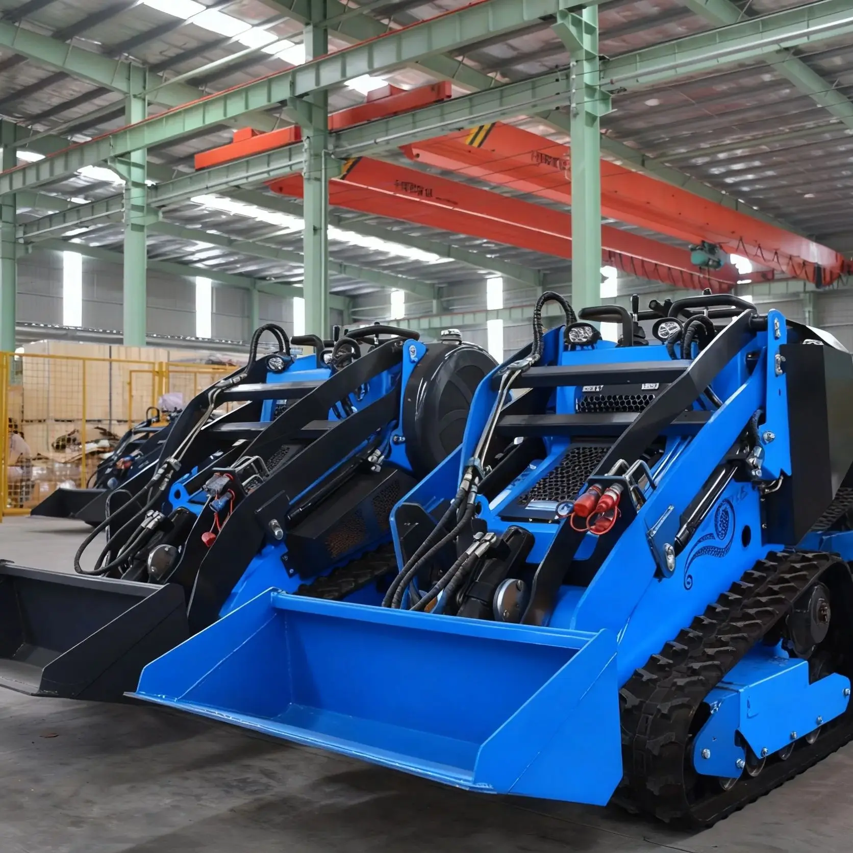 Mini Skid Steer Loader for Forestry Use with Accessories - Discounted Price Compact Construction Equipment