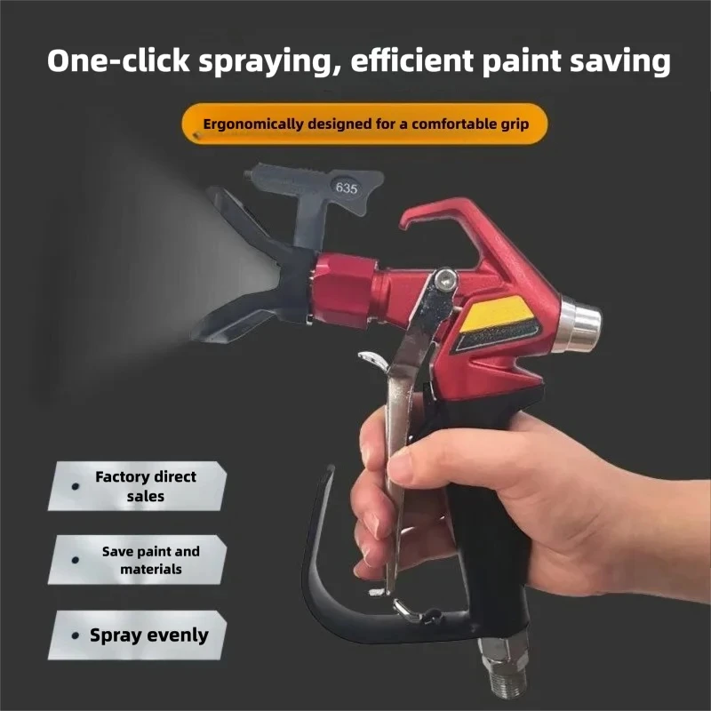 Airless Paint Sprayer Machine Spray Gun for Paint Coating Latex Putty Powder Application