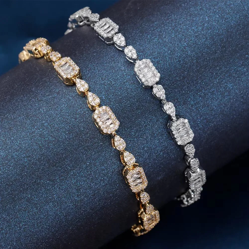 

JEWEL 2025 новые европейские модные браслеты с кубическим цирконием AAA + для женщин, элегантный подарок на свадьбу, вечеринку, день рождения