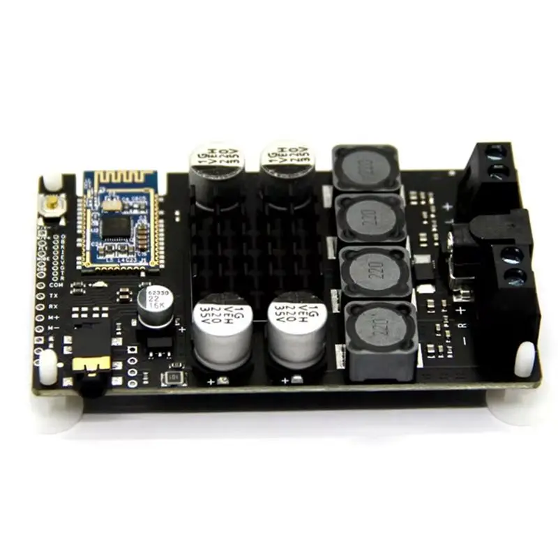 Y44A Bluetooth 5.2 TWS Amplifier Board 2x40W/50W, TPA3118 Audio Board with EQ Switching, Wireless Group Stereo Serial Port for