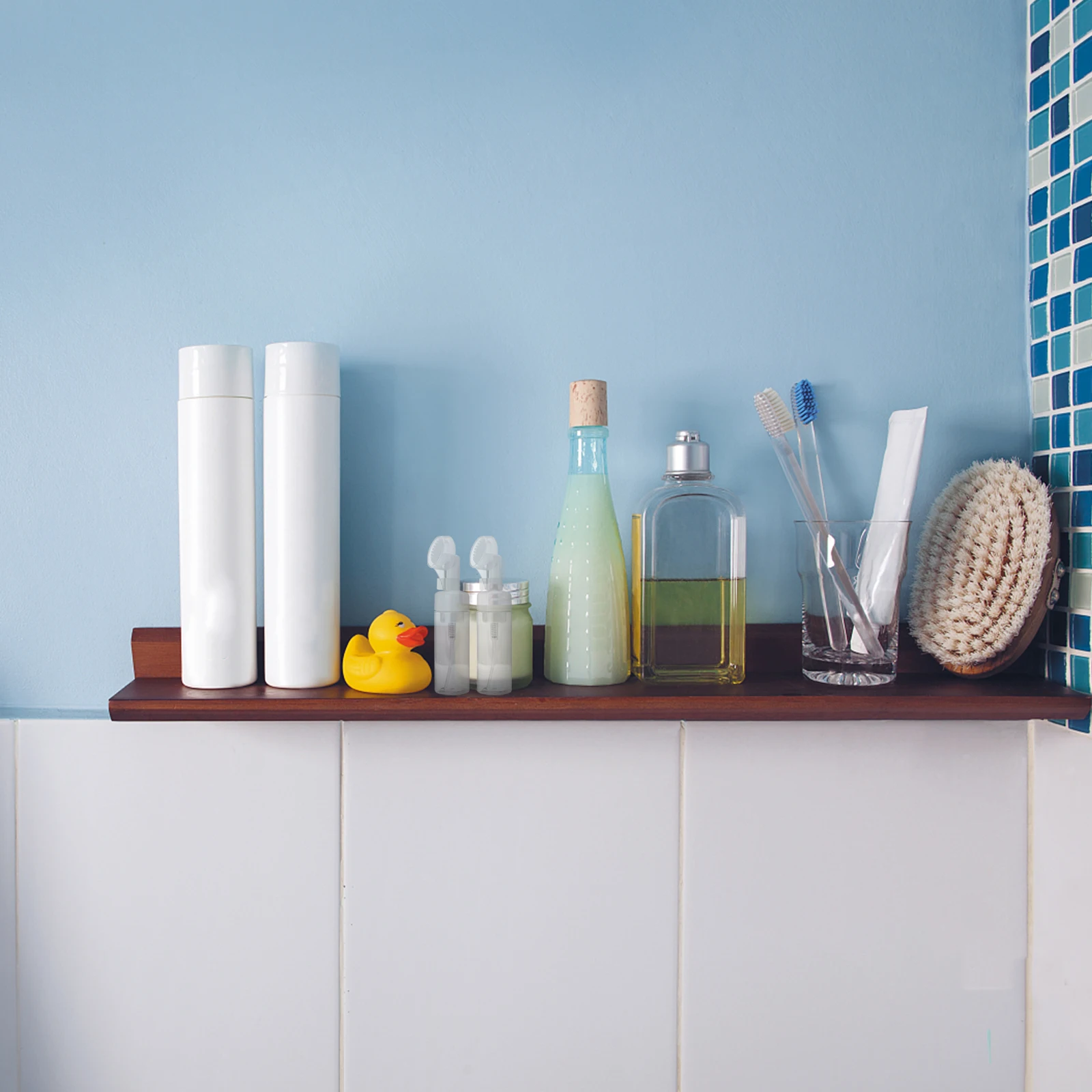 

3Pcs Empty Foaming Sub Bottles Reusable Durable Safe for Shampoo Conditioner Soap Foaming Bottle Travel Cosmetics Bottle