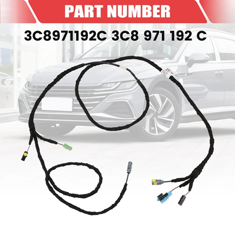 3C8971192C Car Rear Trunk Boot Cable Set For VW PASSAT CC 3C8 971 192 C