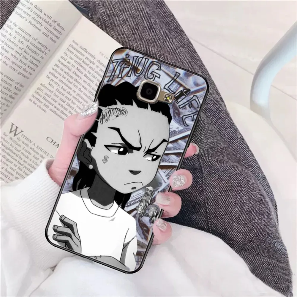 Huey Freeman The Boondocks Phone Case For Samsung A 10 11 12 13 20 21 22 30 31 32 40 51 52 53 70 71 72 73 91 13 Shell