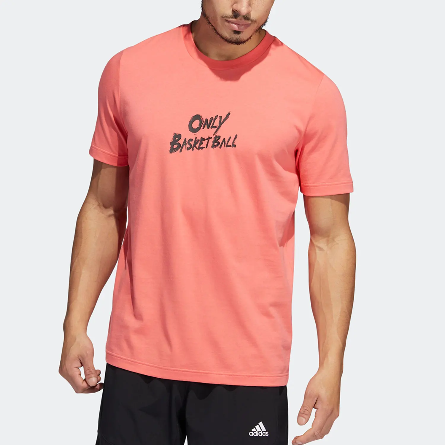 

Adidas Authentic Summer New Men's Sports and Leisure Breathable Short Sleeve HS6616