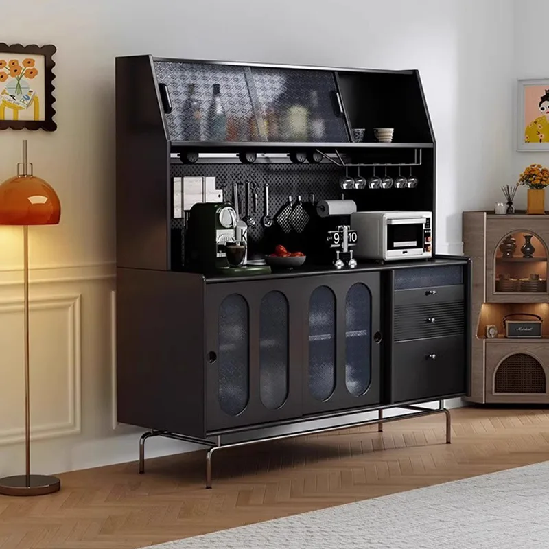 -A Wood Modern Minimalist Vintage Multifunctional Sideboard Creative Design for Living Room Home Dcor Durable Eco-Friendly&