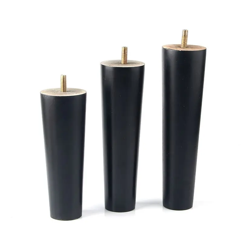 

Screw Style Wooden Feet TV Cabinet Legs Tea Table Support Fee Sofa Cabinet Legs Desk Legs Furniture Height Increasing Feet