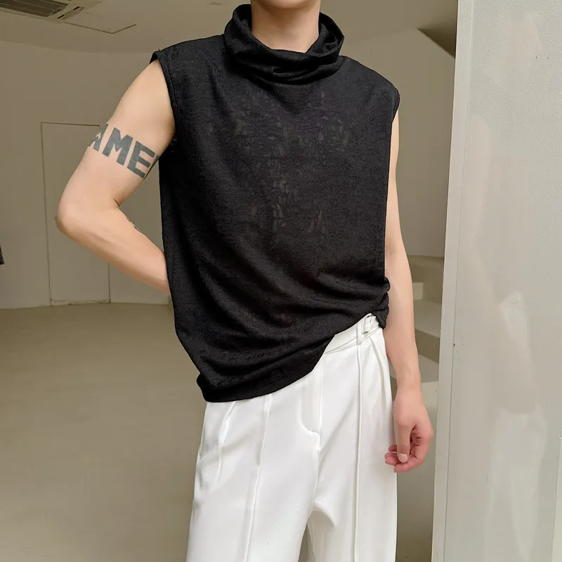 

Мужская текстурированная футболка-поло свободного кроя с воротником-стойкой, новая коллекция Mountain New Chinese Sle Pullover Bal T-irt