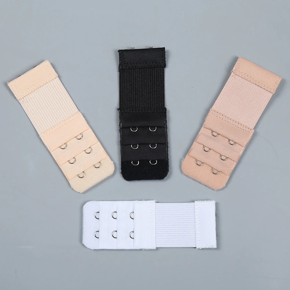 

6Pcs Bra Extender Back Hook Elastic Extension Buckle Comfortable Bra Lengthened Strap Women Lingerie Accessories
