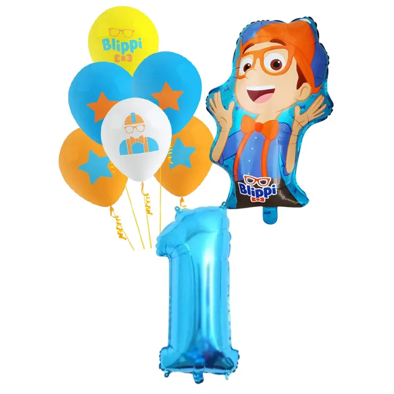 Cartoon Englischlehrer Geburtstagsparty Dekoration Tischgeschirr Teller Becher Luftballons Banner Hintergrund Wimpel Geschenktüte Partyzubehör – Detail 39