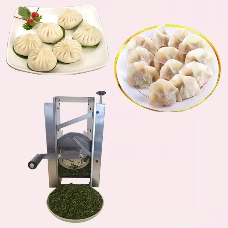 Vegetable cutting machine manual commercial small onion cutter cut leek cut sauerkraut cut section diced canteen with stainless