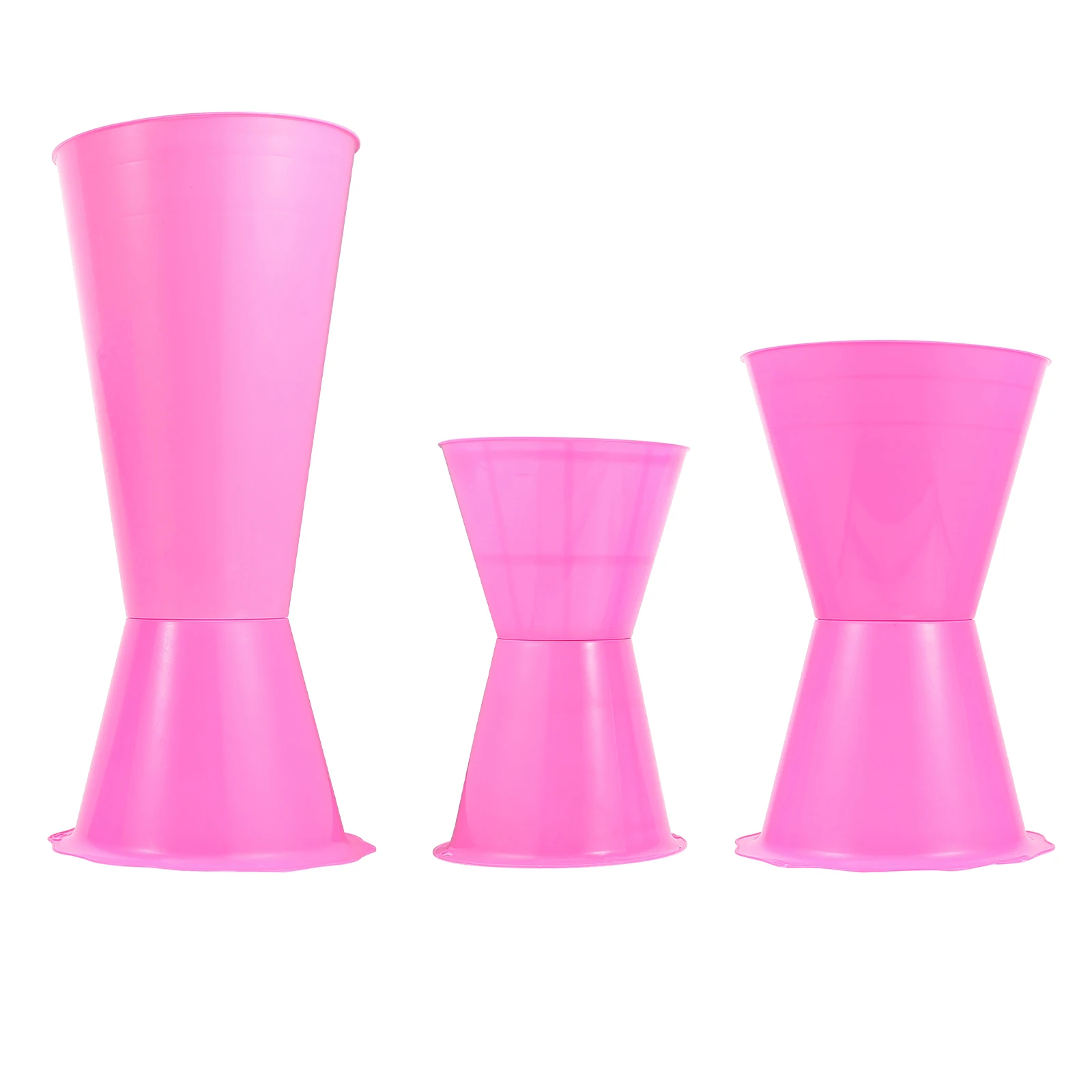 

Pink Plastic Flower Arrangement for Bridal Bouquets Wedding Fresh Flowers Stability Capacity Shop Supplies