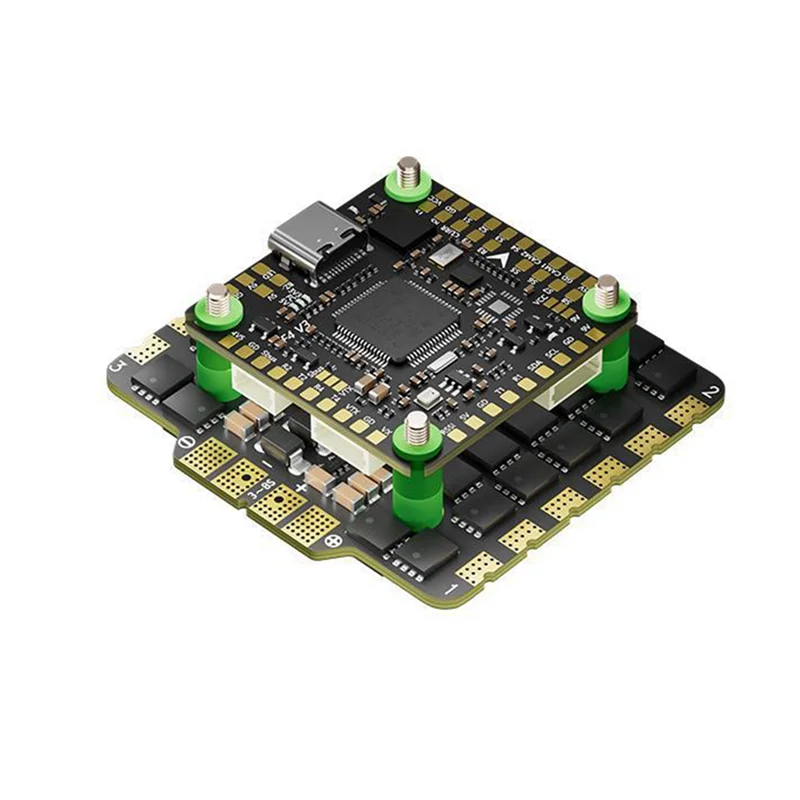 

News F480 V3 FC&ESC FPV Stack F405 Flight Controller V3+80A AM32 ESC Double BEC For RC FPV Drone