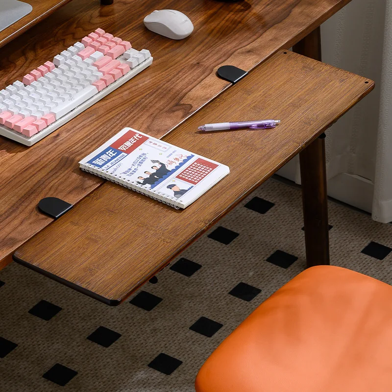 Desktop Extension Board Foldable Office Desk Extension Board Removable Portable Storage Expand Table Office Furniture Accessory