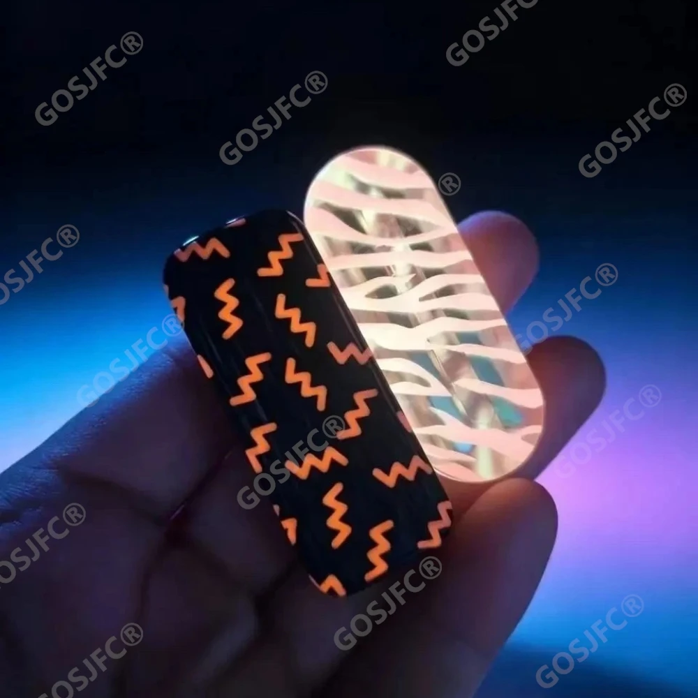 KOVO EDC Floating Light Floating Clouds Luminous Fidget Slider Stress Relief Toy Fidget Toys For Adults Office Desk Accessories