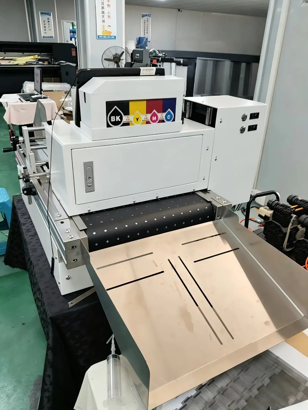 Industrial Single Pass Corrugated Box Printing Machine High Speed Digital Inkjet Equipment for Custom Packaging Carton Print view 4