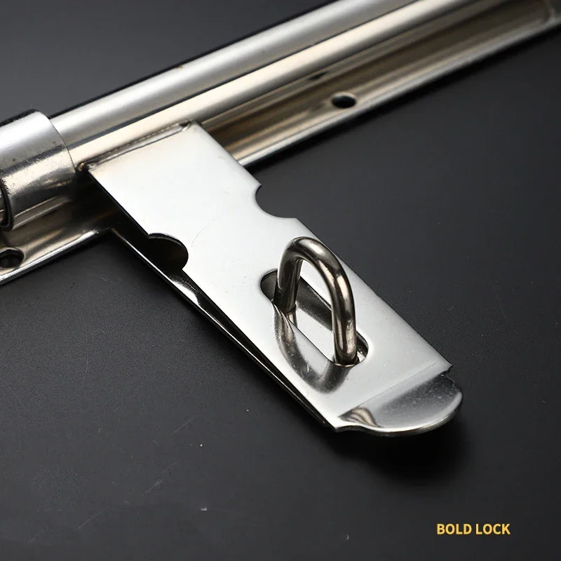 Parafuso longo de aço inoxidável prateado 304