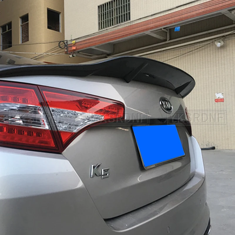 For Kia K5 / Optima spoiler 2011 2012 2013 carbon fiber abs primer rear wing R-type spoiler accessories