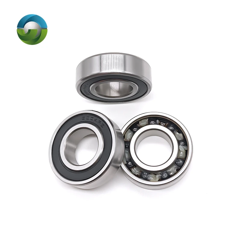 

1PCS 6004RS Hybrid Ceramic Bearing 20x42x12 mm Ceramic Si3N4 Bearings 6004 2RS Inner Diameter 20mm for Variable Frequency Motor