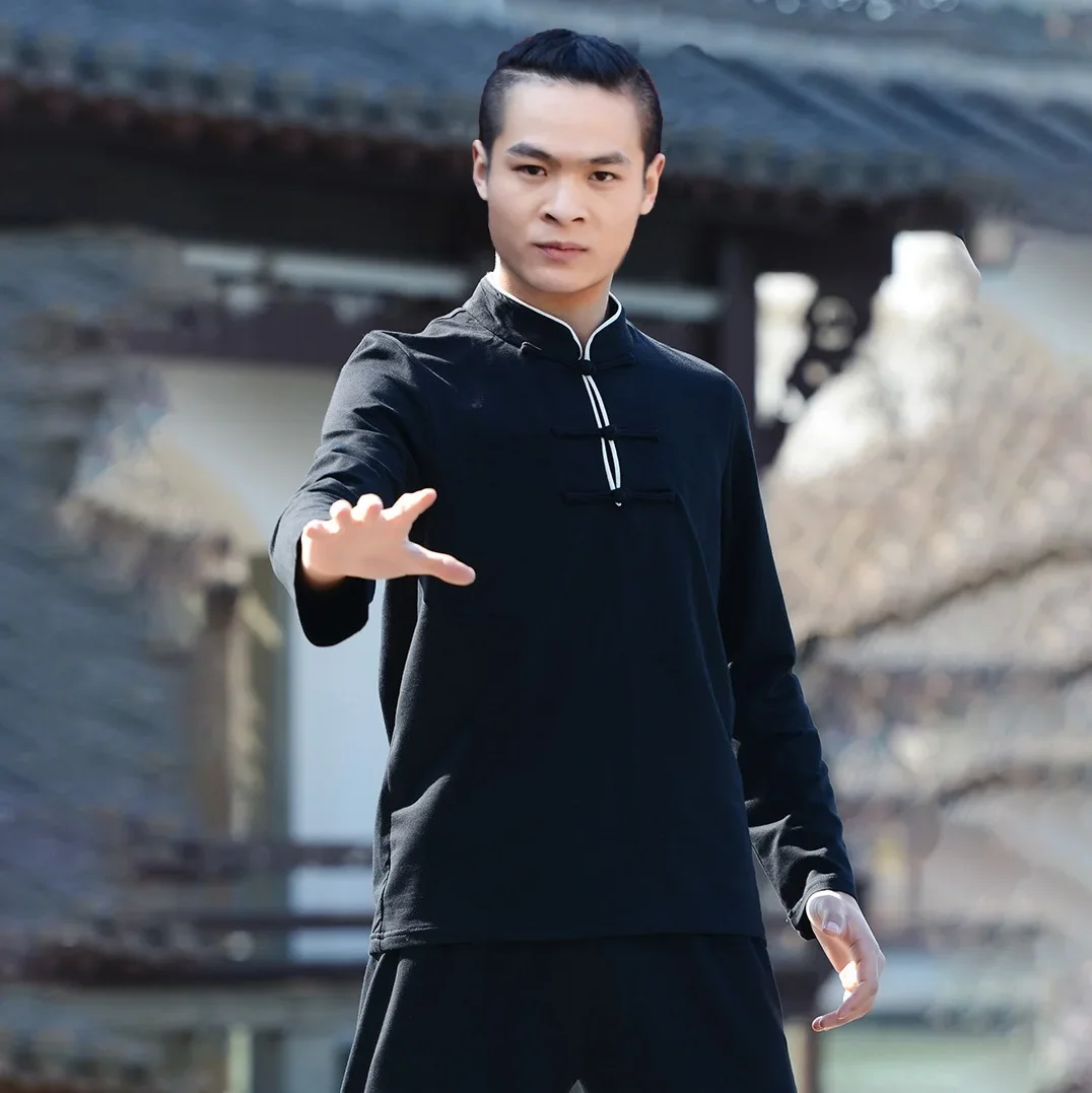 Cotton Kung Fu Tai Chi Clothing Breathable Martial Arts Clothes Taijiquan Wushu Uniform Chinese Style 2024 New Style