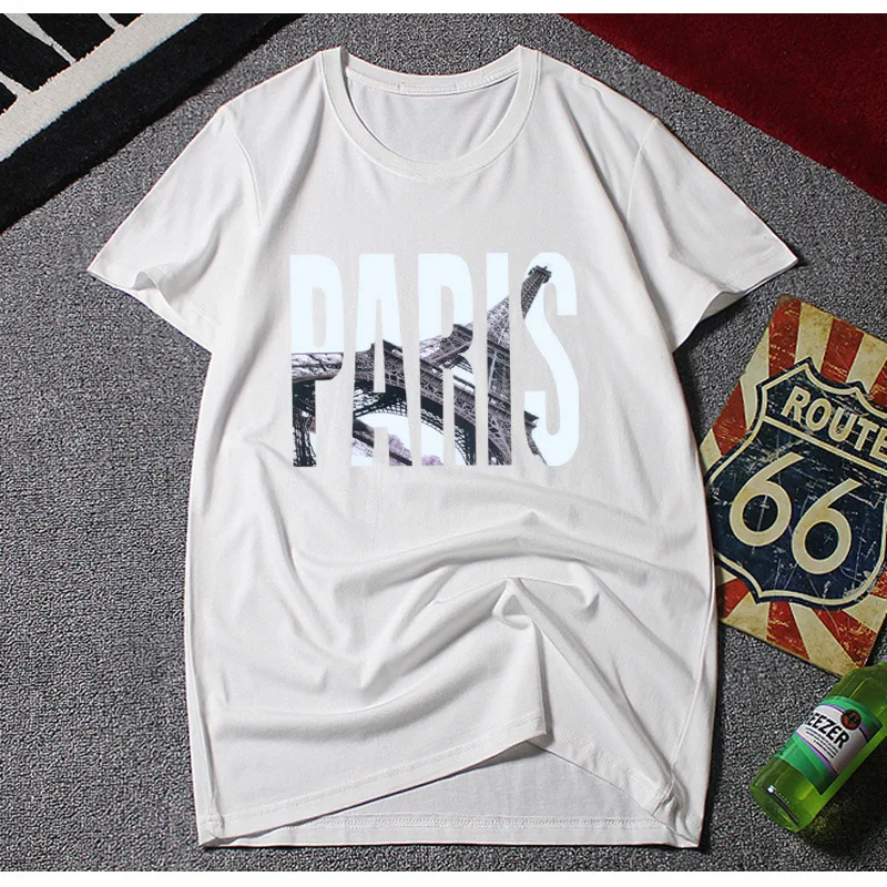 2026 Summer New Men's T-shirt - 100% Cotton Printed Loose-Fitting Casual Fashion-Safe Comfortable Short-Sleeved T-shirt