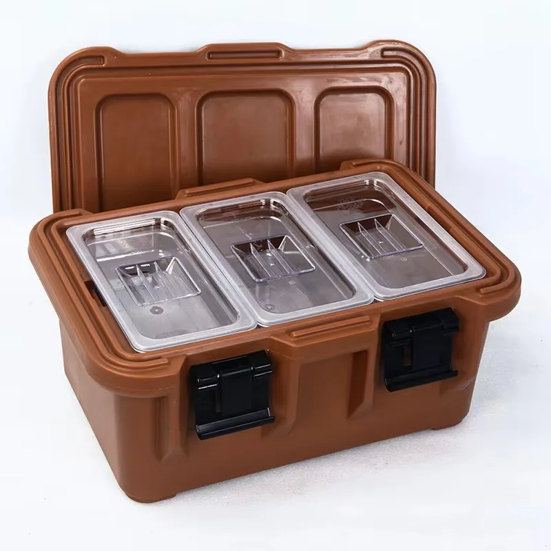 Food Heater Portable Electric Lunch Box 33L Rotomolded Cooler Box