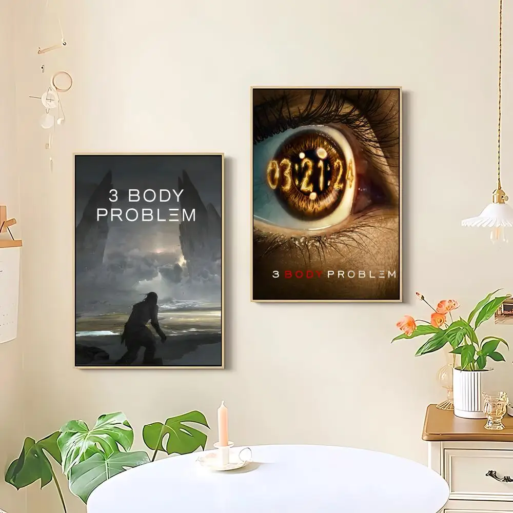 3 Body Problem Poster HD art sticky wall waterproof home living room bedroom bar aesthetic decoration