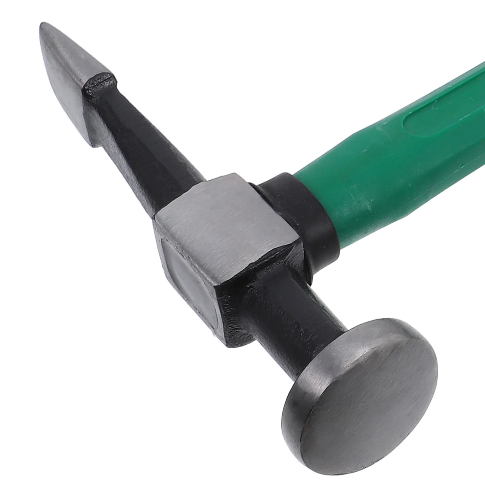 مطرقة إصلاح جسم السيارة الفولاذية مع رأس مسطح للمساحات الضيقة، أداة إزالة دنت السيارة المثالية لعمال الميكانيكا ومتجرها #6