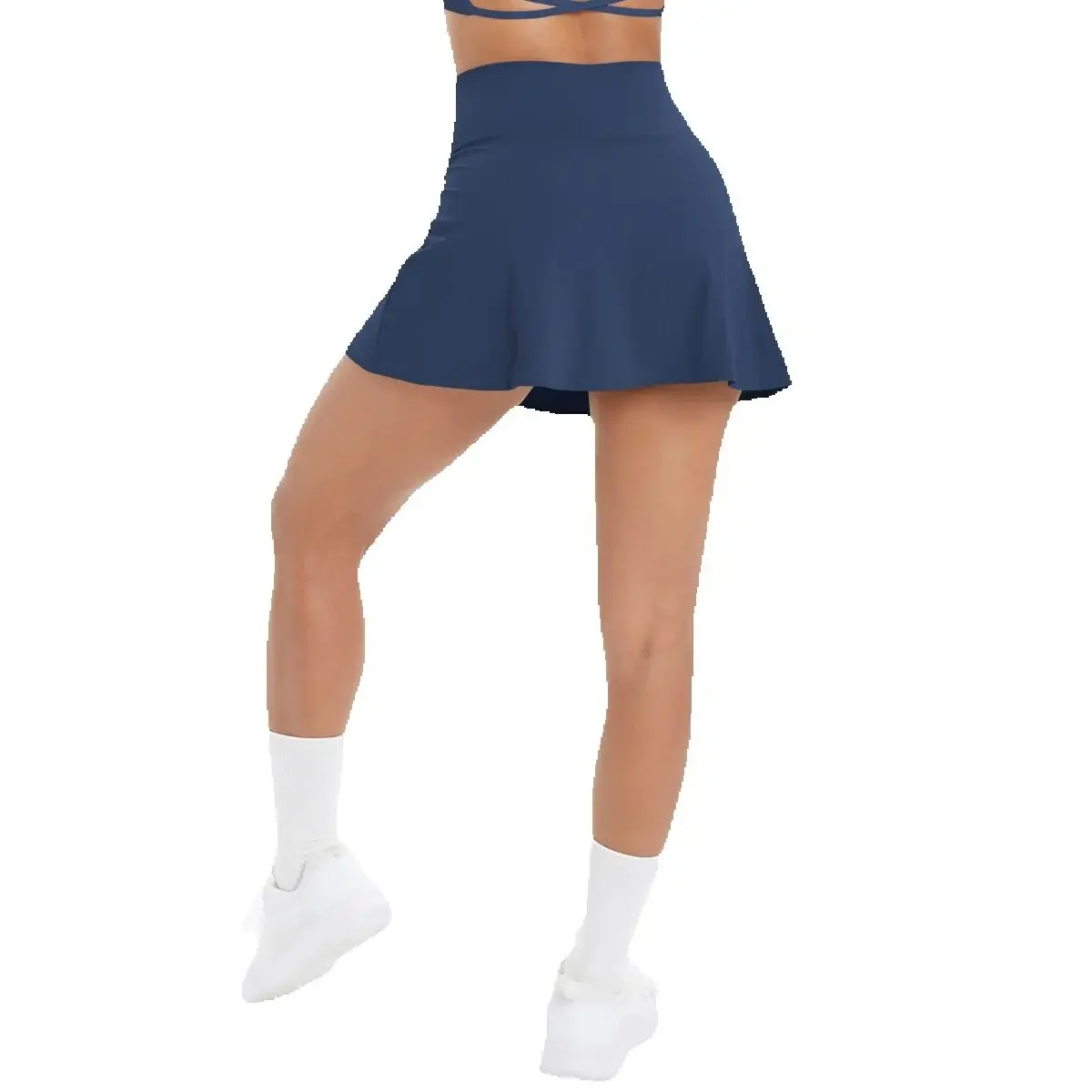 

Yoga Shorts Short Skirts Ultra Short Mini Skirts Women Golf Tennis Skirts Gym Exercise Running Fitness Tennis Sports Skirts