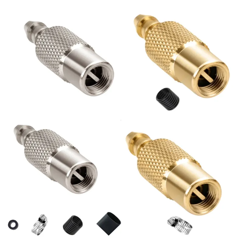 6.5mm Air Line Hose Compressor Fitting Connector Metal Nozzle For Pneumatic Tools Quick Release Connector