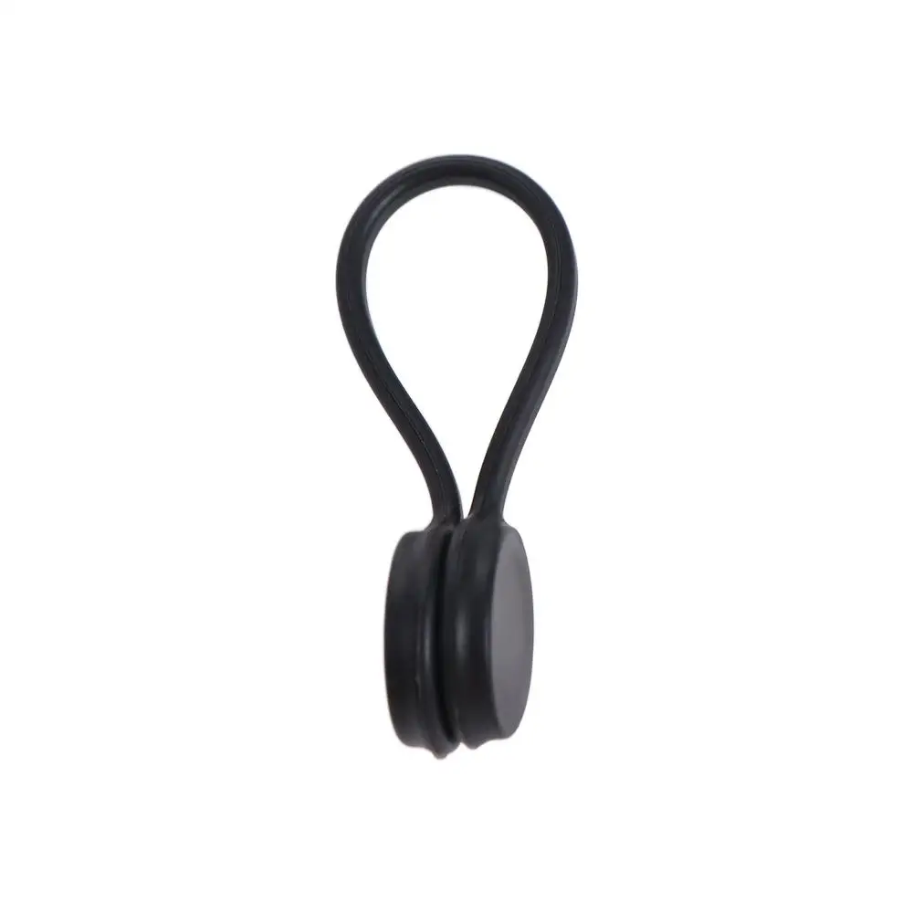 5PCS Silicone Fabric Clips Set Magnetic Colorful Fabric Huggers Binding Versatile Cable Ties Needle Keepers