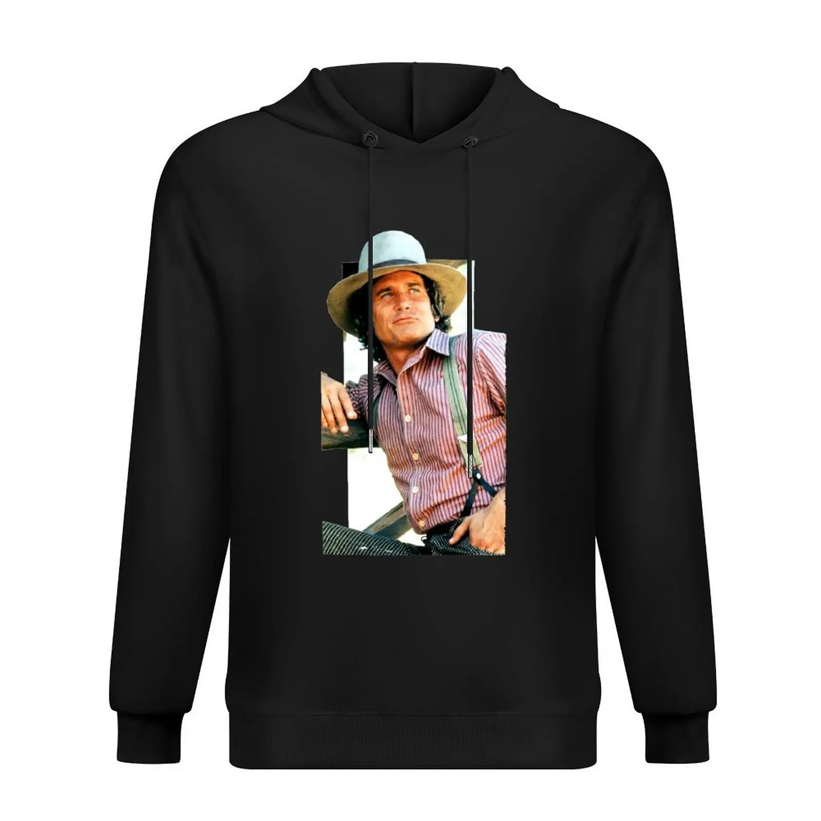 

Charles Ingalls Michael Landon Little House in The Meadow Bonanza Western Hoodie men's sweat-shirt set hoodie man