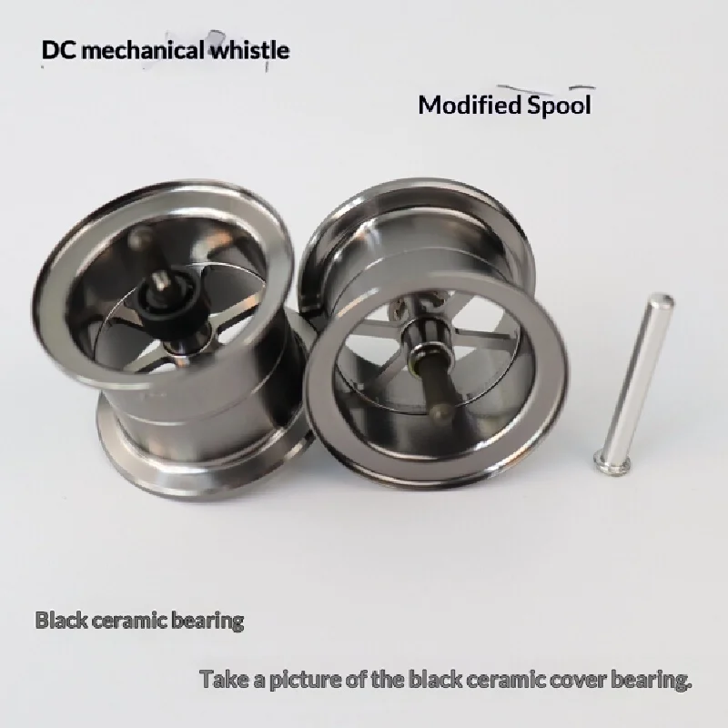 new-dk100-modified-spool-4g-lightweight-pure-ceramic-bearing-for-cqbfs-baitcasting-reel-small-lure-casting-fishing-accessory