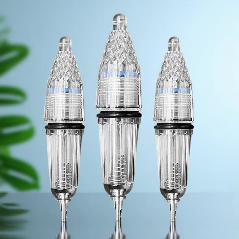 

5/10PCS 12cm Fish Finder Deep Drop Underwater LED Lure Light 0-300M Fishing Squid Flash Lamp Night Fishing Accessories