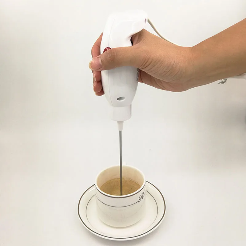 Mini Espumador de leche eléctrico multifuncional, batidor de huevos portátil, licuadora, agitador mezclador de alimentos, Espumador automático para batido de café