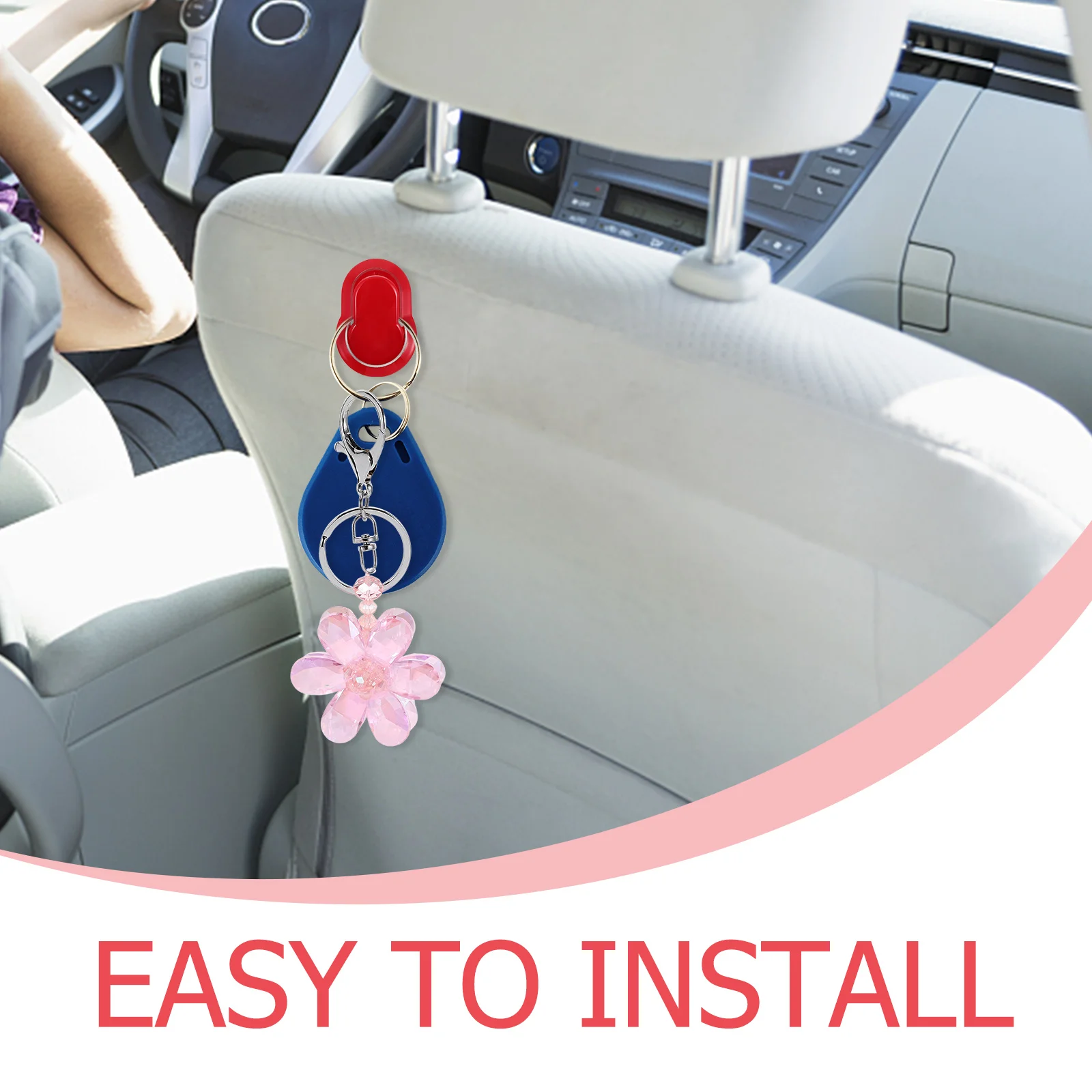 

Adhesive Hook Car Hangers Inner Mounted Small Multifunctional Automotive Hooks Mini