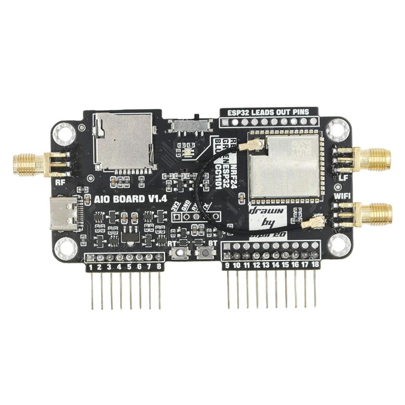 For Flipper Zero Modification Module NRF24+ESp32 Development Board 2.4G High Gain CC1101 Support NRF Sniffer Mousejacker