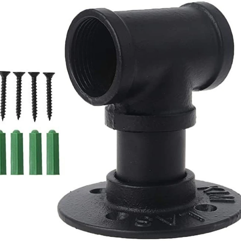 

American bar upside down red wine rack wrought iron water pipe single bottle red wine rack wall wall cup holder retro style