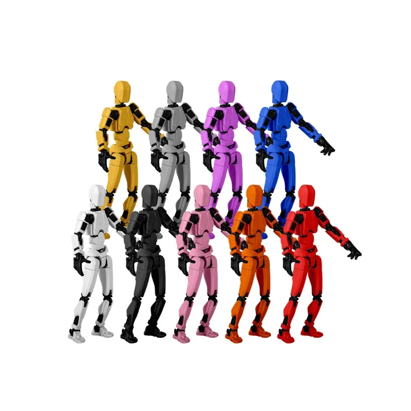 Figurine d'action Titan 13, Robot Shapeshift mobile multi-articulé T13, personnage de Mannequin d'action, jouets factices, cadeaux pour enfants