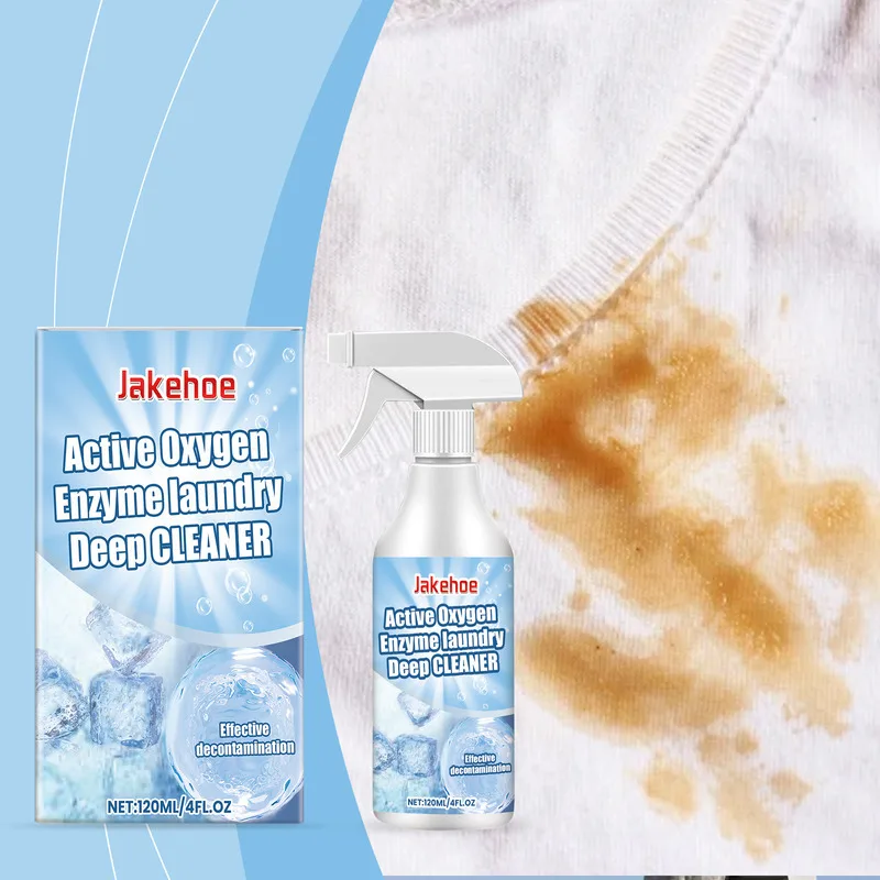

6Pack Active Oxygen Fabric Stain Remover It Can Effectively Remove Stubborn Grease And Sweat Stains And Protect The Clothes Dete