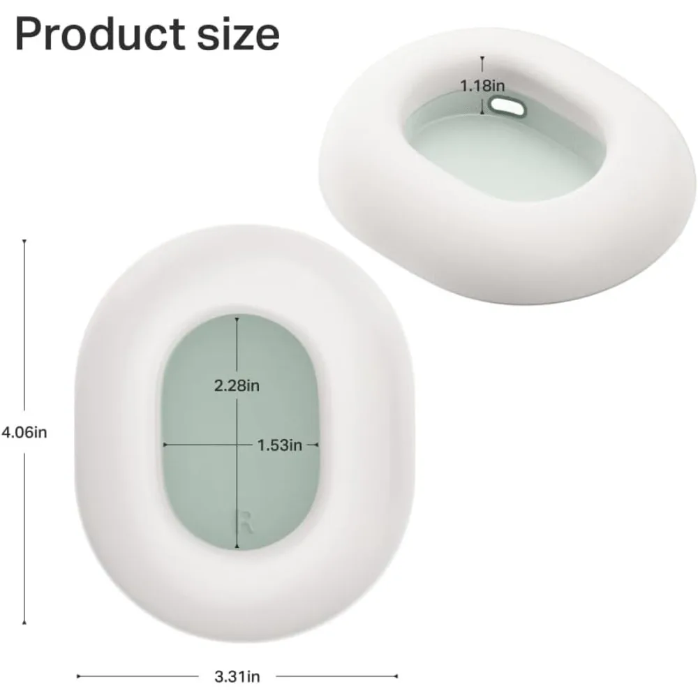 سماعات رأس لاسلكية فوق الأذن مزودة بخاصية إلغاء الضوضاء البيضاء للمطاعم مع بلوتوث، وعمر بطارية لمدة 30 ساعة، وصوت مكاني، Dolby Atmos #6
