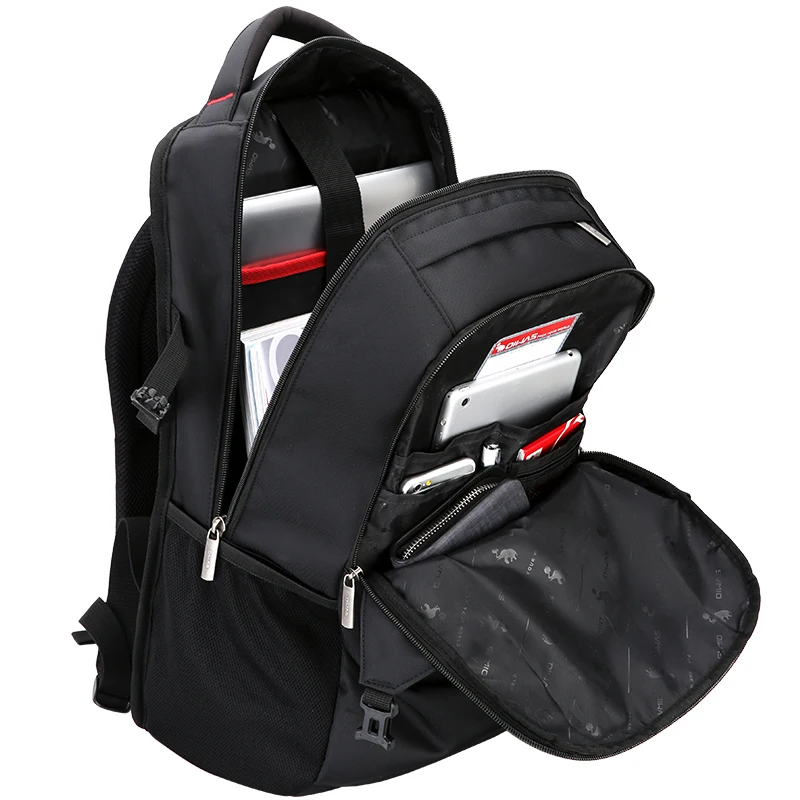 OIWAS-Mochila Multifuncional de Viagem para Homens e Mulheres, Saco Aberto com Zíper, Mochila Laptop, Sacos Clássicos de Alta Qualidade, Moda