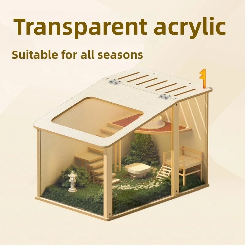

Hamster Villa High Quality Cage Golden Bear Small Cage Hamster House Guinea Pig Accessories Small Animal