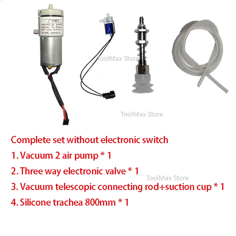 Robot Arm Air Pump Valve PWM Electronic Switch Controller Vacuum Suction Cup With Arduino Servo Control Panel Manipulator Kit