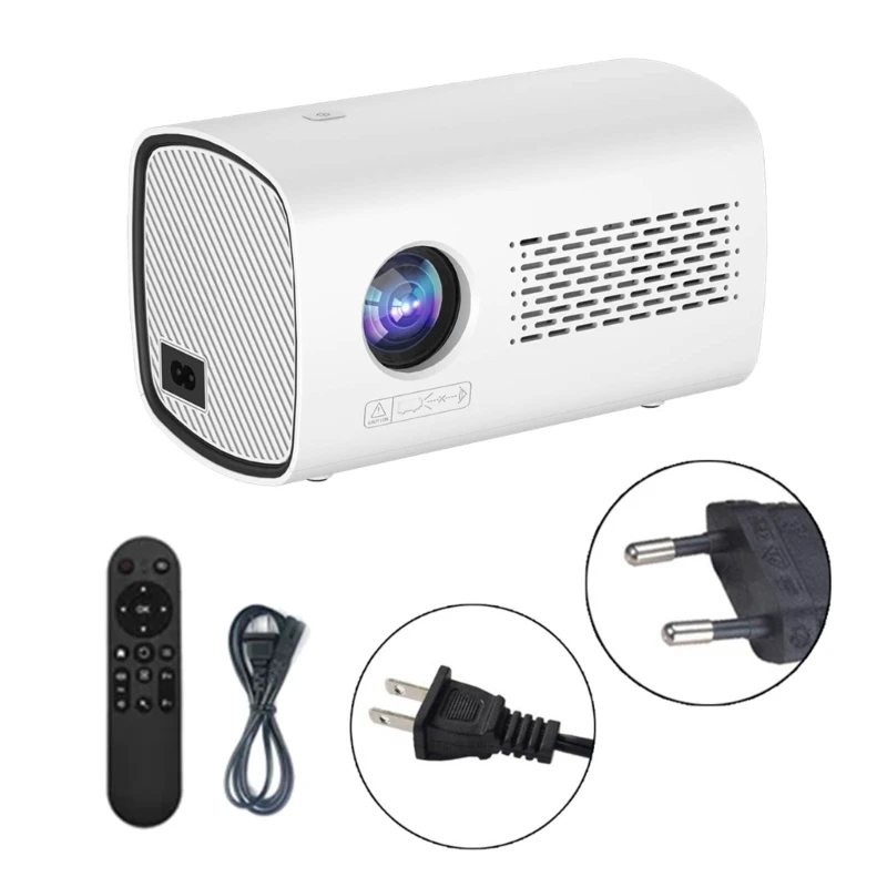 

T100 Small Projector Clear Display WIFI6 2.4G+5G 1GB+16GB Bluetoothcompatible