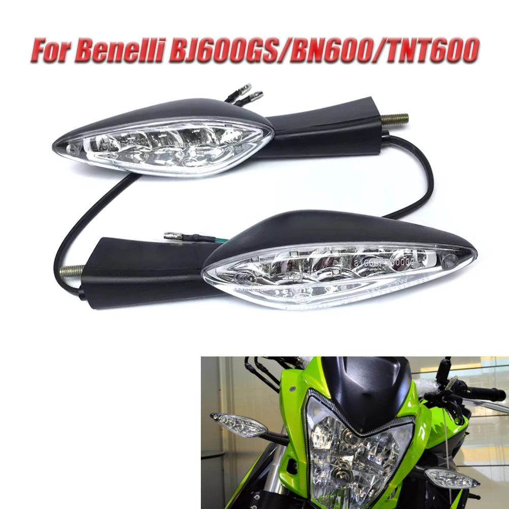 

For Benelli TNT600 BN600 BJ600GS Stels 600 / Keeway RK6 600 Motorcycle Left Right Turn Signal Light Indicator Lamp Direction