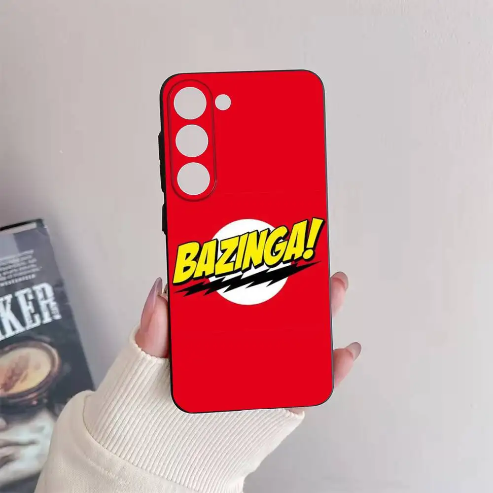 حافظة هاتف T-TBBT The Big Bang Theory لهاتف سامسونج جالاكسي A 91,80,73,72,71,53,52,51,22,5G غطاء أسود ناعم مقاوم للصدمات